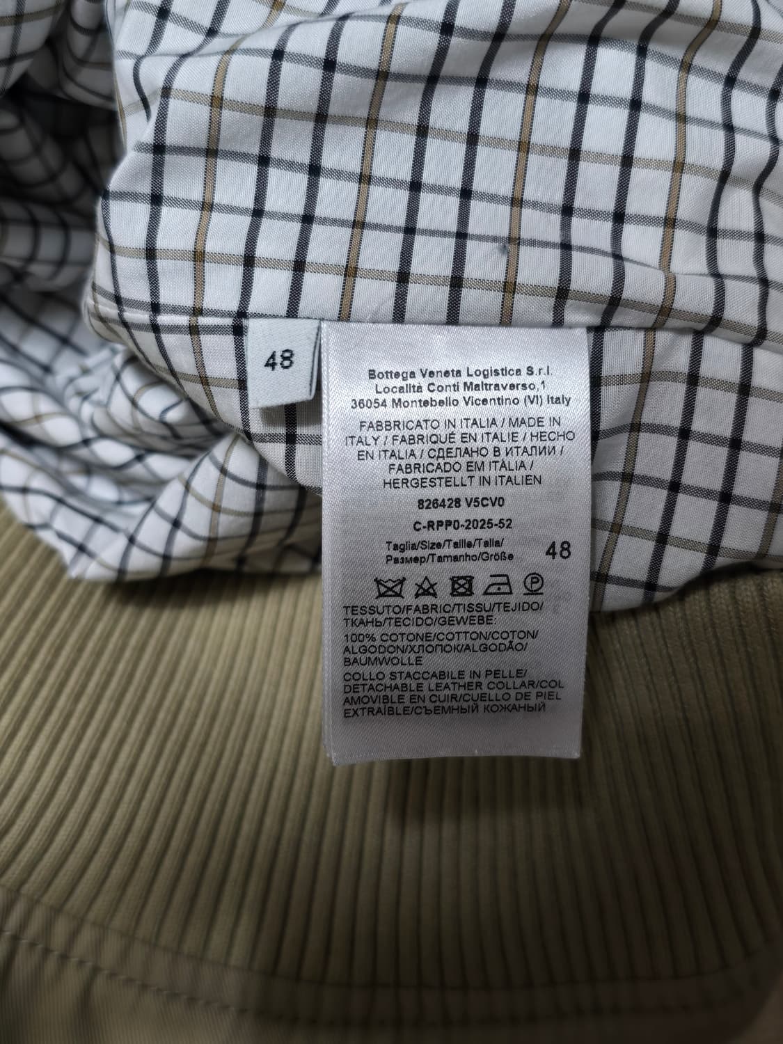 보테가베네타 카라 레더 자켓 48 상품이미지4