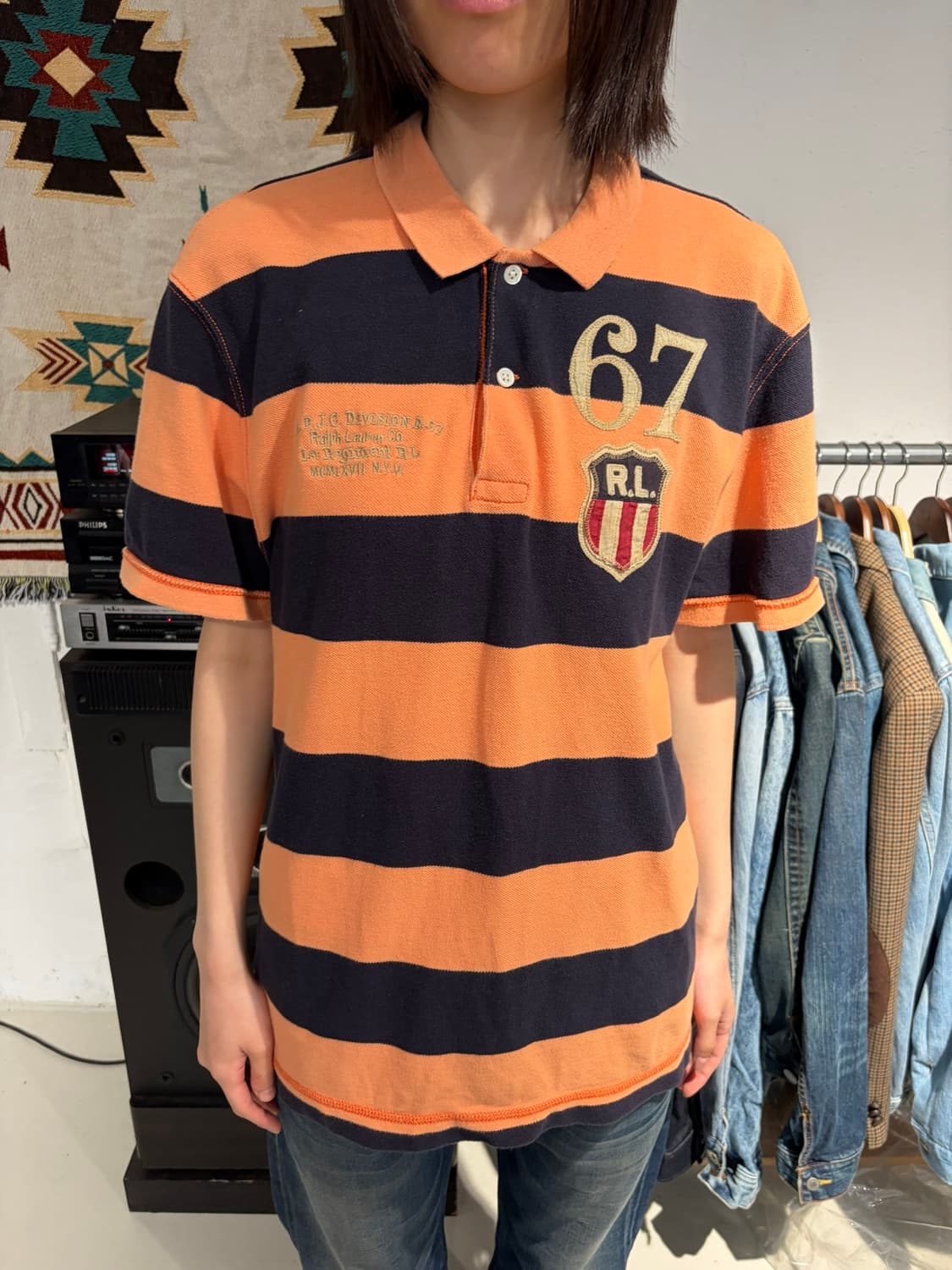 Polo Jeans 67 패치 반팔 카라티 상품이미지2