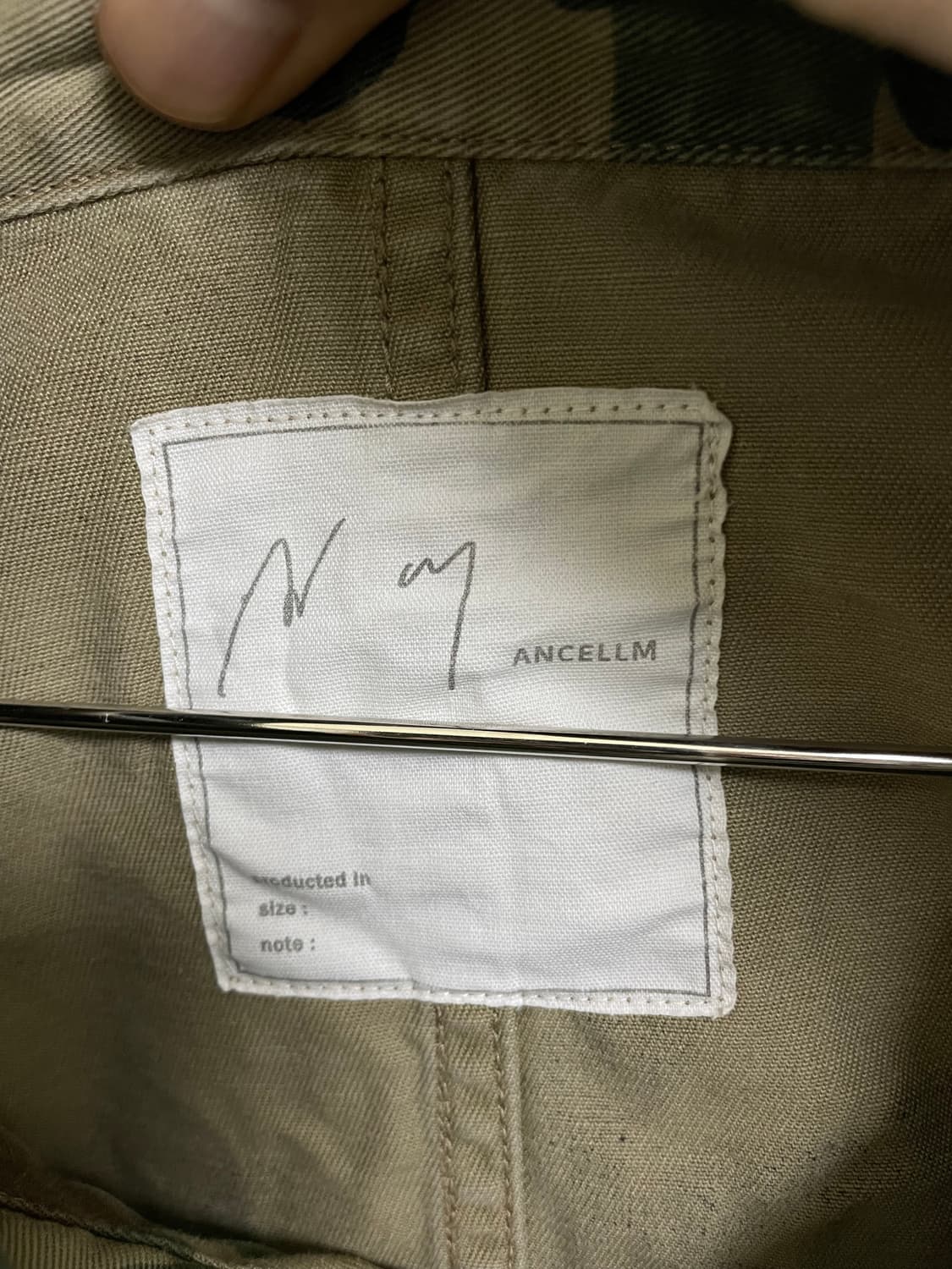 ANCELLM 25FW Camo Zip Up Hoodie (2) 상품이미지2