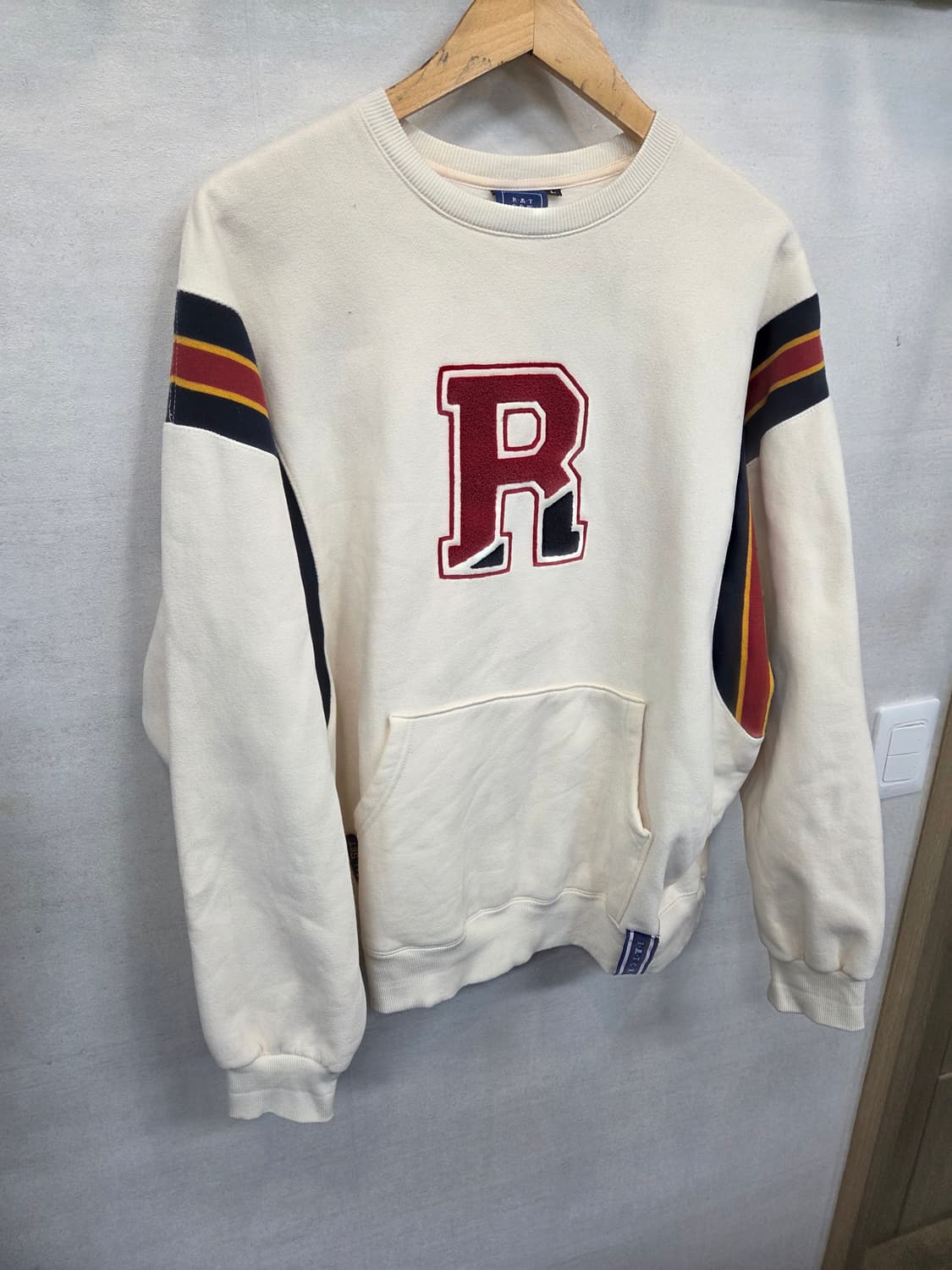 로맨틱크라운 빅로고 기모 맨투맨 L 상품이미지5