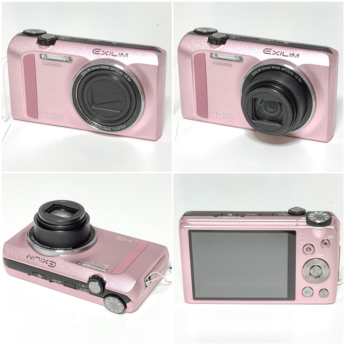 카시오 엑슬림 ZR400 베이비핑크 빈티지디카 상품이미지2