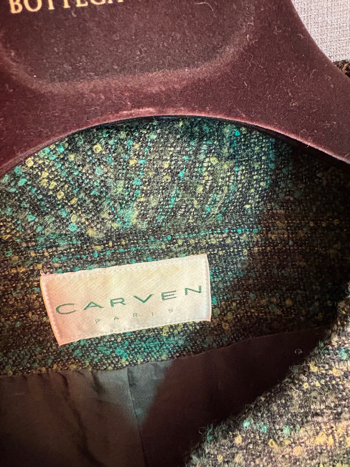 칼뱅 CARVEN 트위드 자켓 Japan 상품이미지2