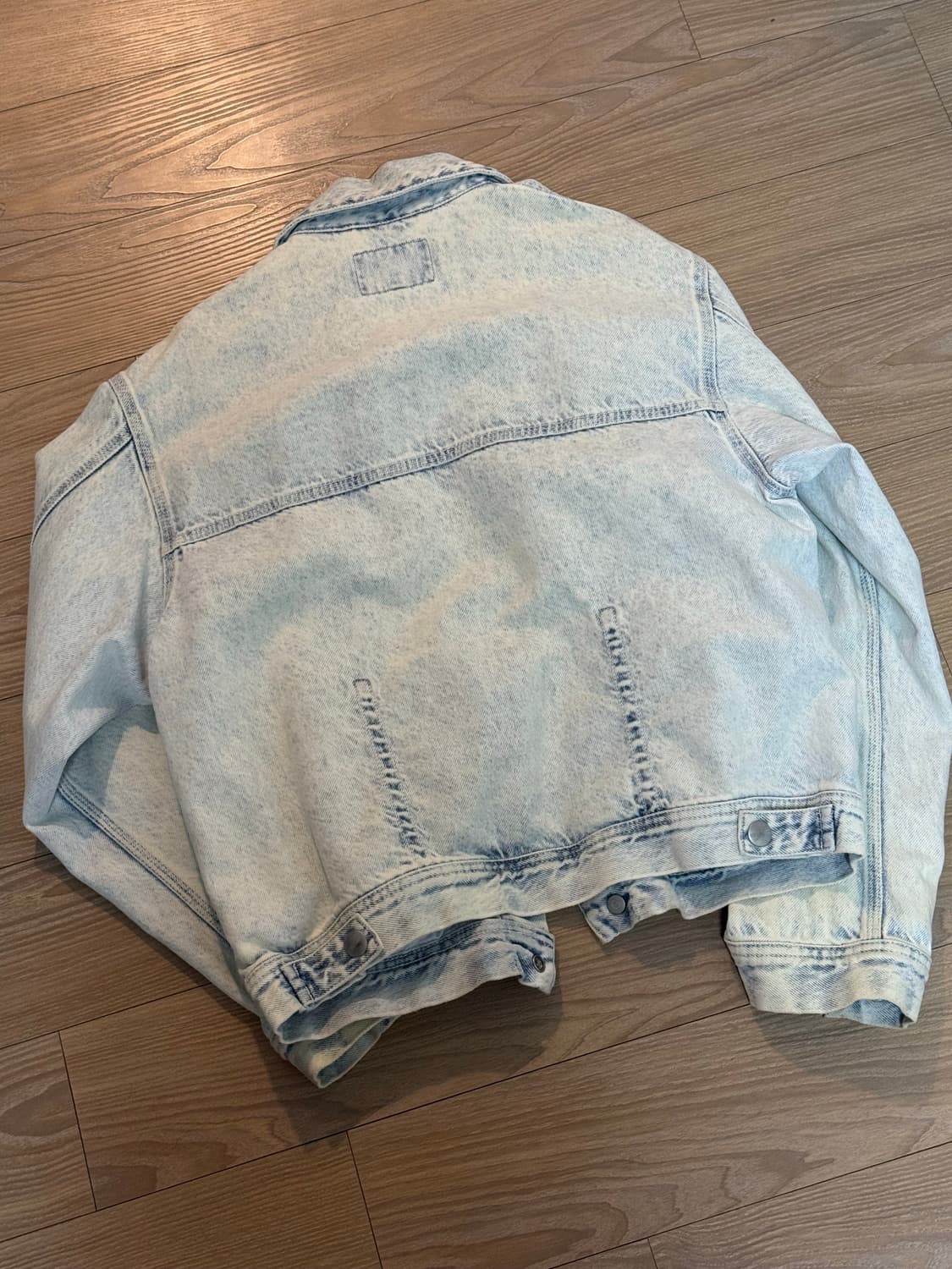 칼하트 우먼 노라 자켓 블루 선워시드 xs 상품이미지3