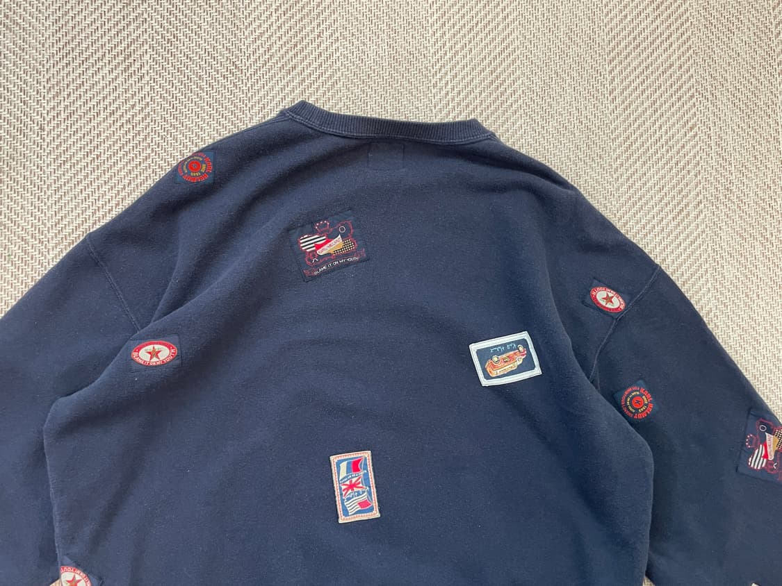 칼헬무트 공군 레이싱 바시티자켓 스웻셔츠 상품이미지6