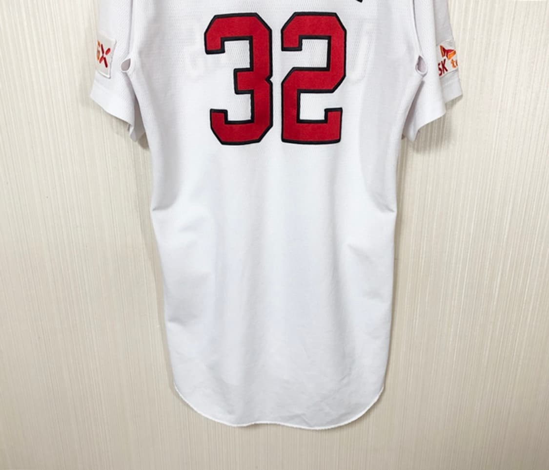 KBO 다이나핏 SK와이번스 선수실착 홈유니폼/져지 #32 허민혁 상품이미지9