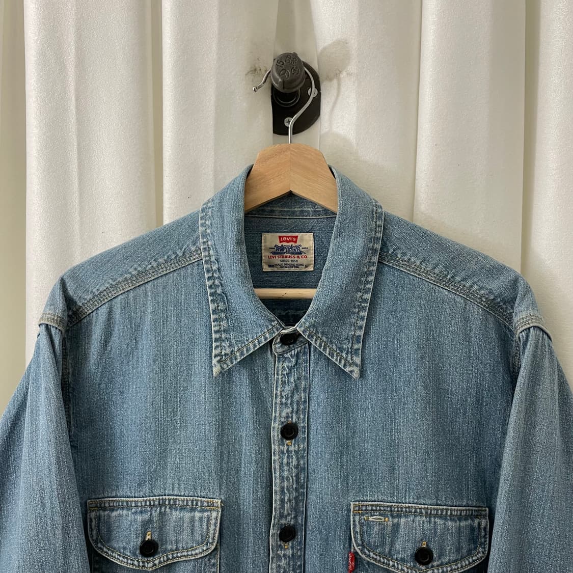 리바이스 연청 데님셔츠 상품이미지3