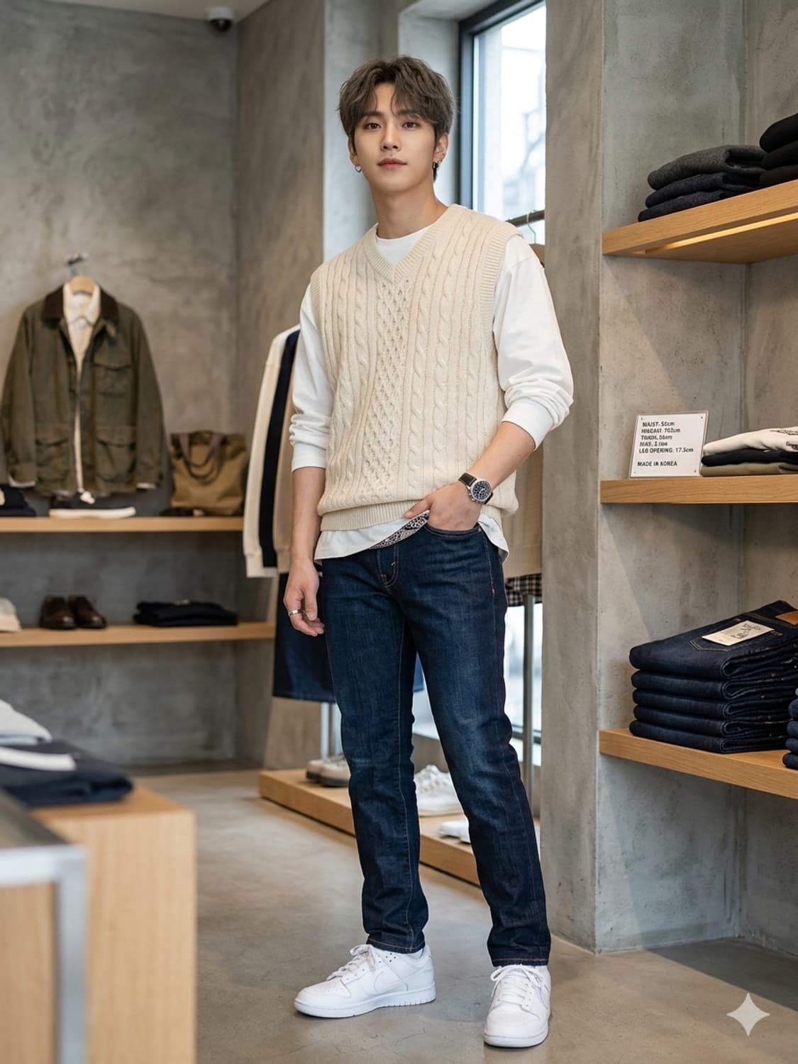 리바이스(Levi's) 502 워싱 데님 팬츠 청바지 상품이미지1