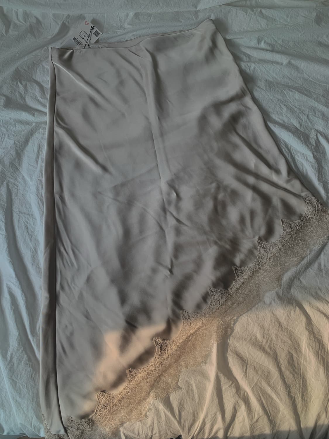 자라 레이스 새틴 스커트 (L) 상품이미지2