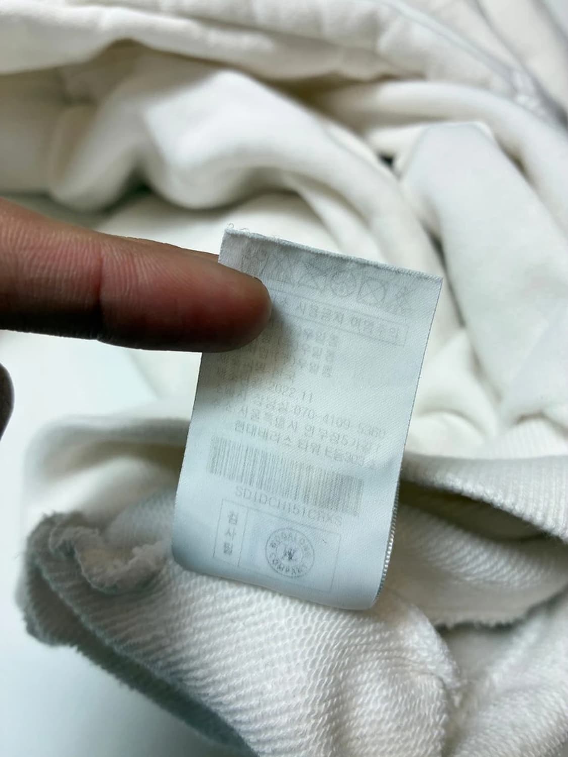 우알롱 시그니처 턱 슬리브 크롭 후드 집업 PN8727 상품이미지9