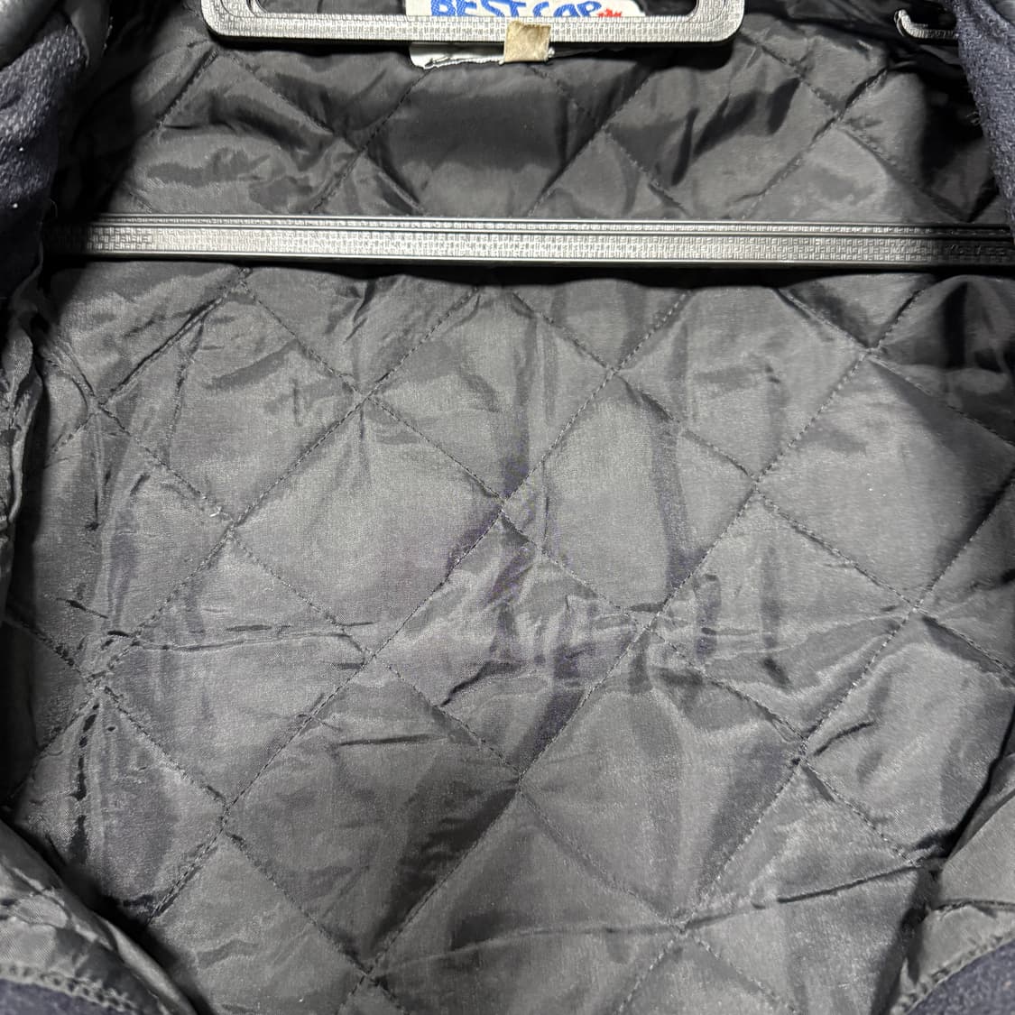 VTG 빈티지 빅사이즈 올드스쿨 소가죽 레더암 퀼팅 바시티 자켓 상품이미지7