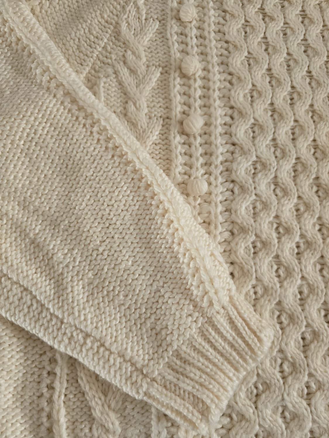 URBAN RESEARCH DOORS 꽈배기 니트 상품이미지2