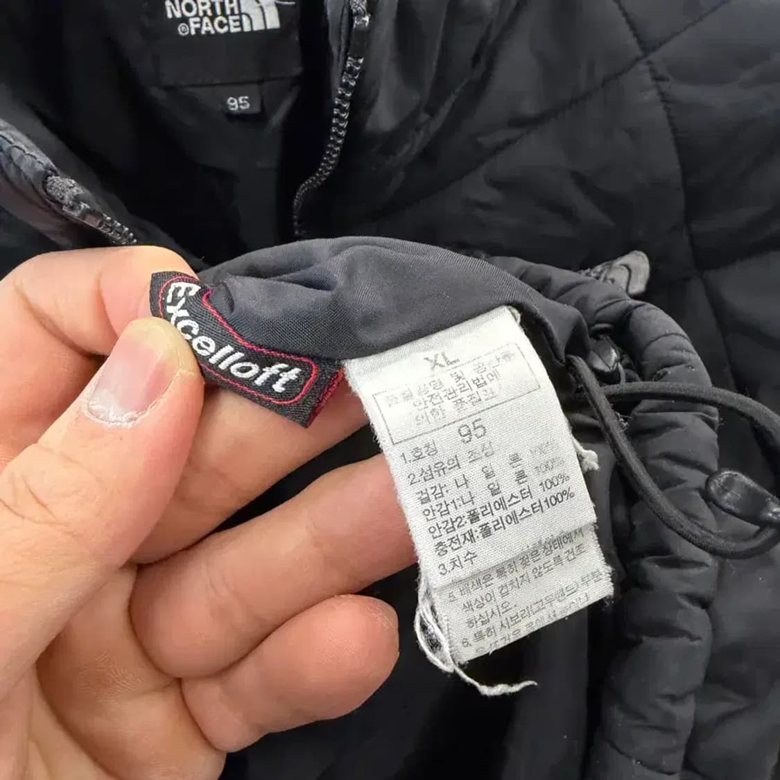 노스페이스 여성 누빔 패딩 95 상품이미지4