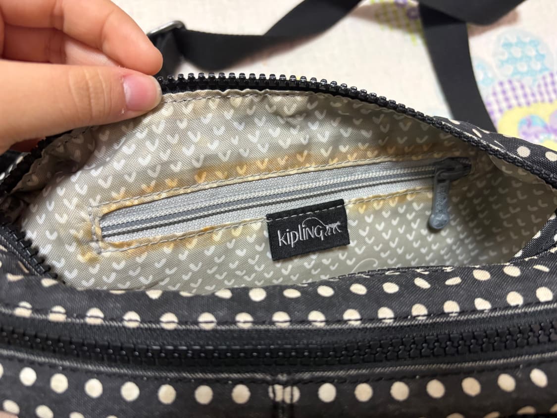 Y2K 키플링 도트 크로스백+ 키링포함 상품이미지4