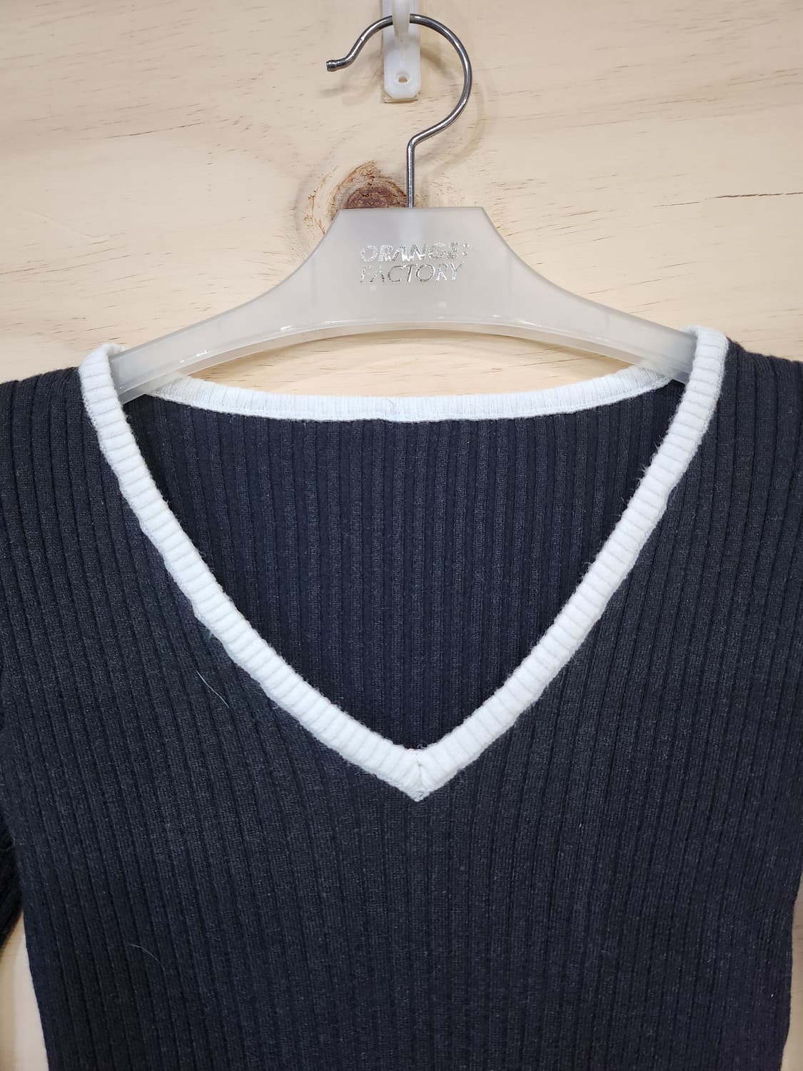 556) 프릴 니트 긴팔 티셔츠 상품이미지3