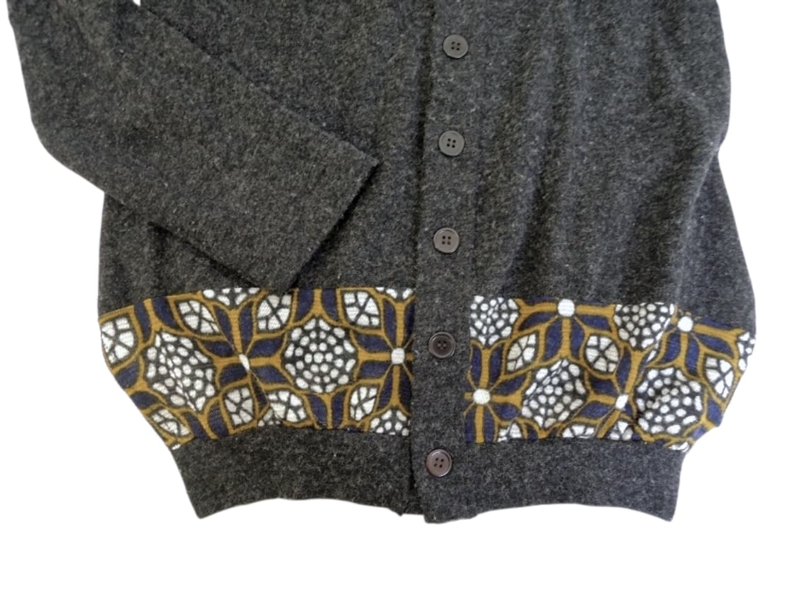 요지 야마모토 와이즈 울 캐시미어 가디건 상품이미지4