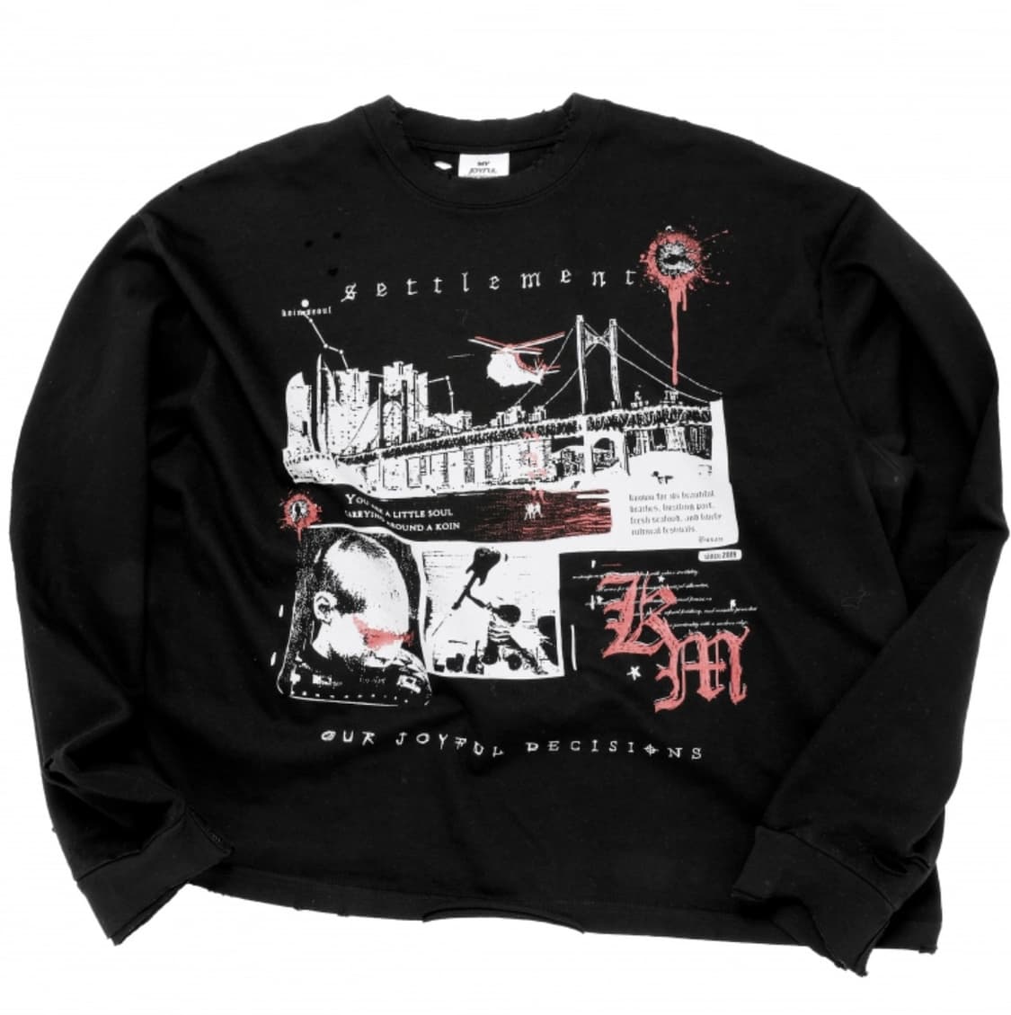 MJD x KOIN SEOUL 325 SLEEVE 블랙 L 상품이미지1