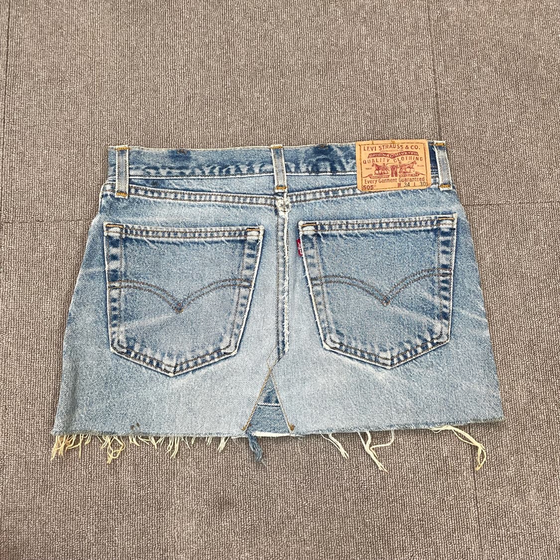 levis 리바이스 리메이크 마이크로 스커트 28 상품이미지2