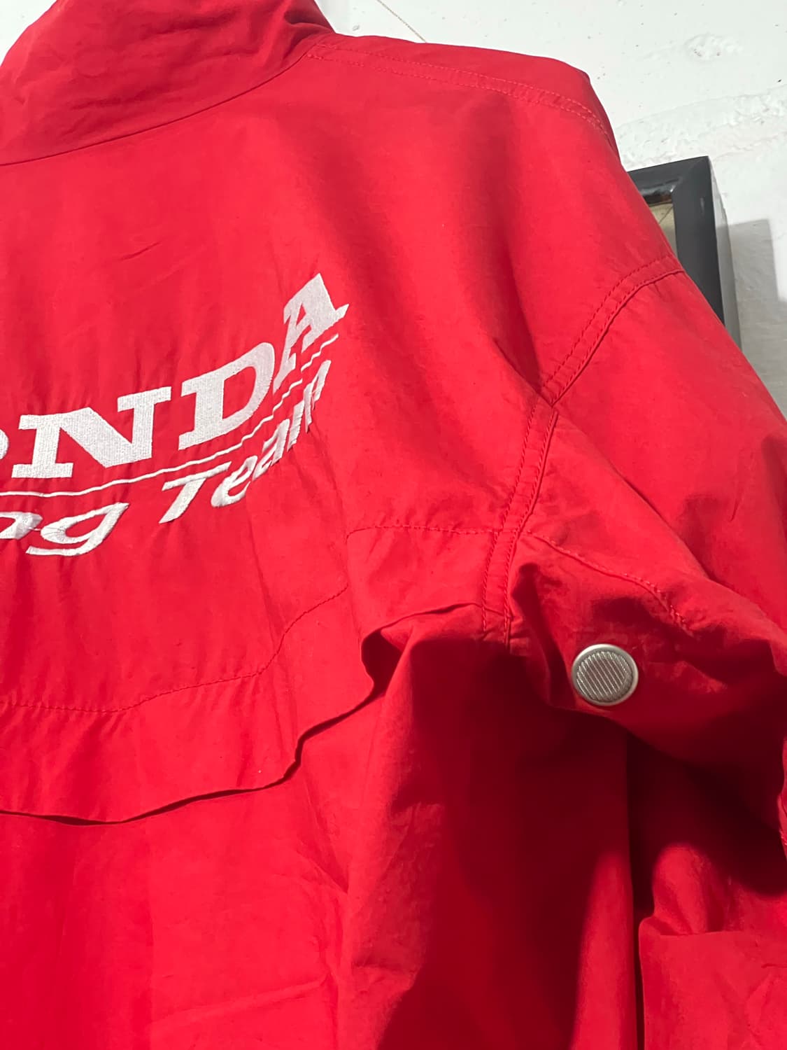 혼다 레이싱 팀 면 자켓 (red) 상품이미지9
