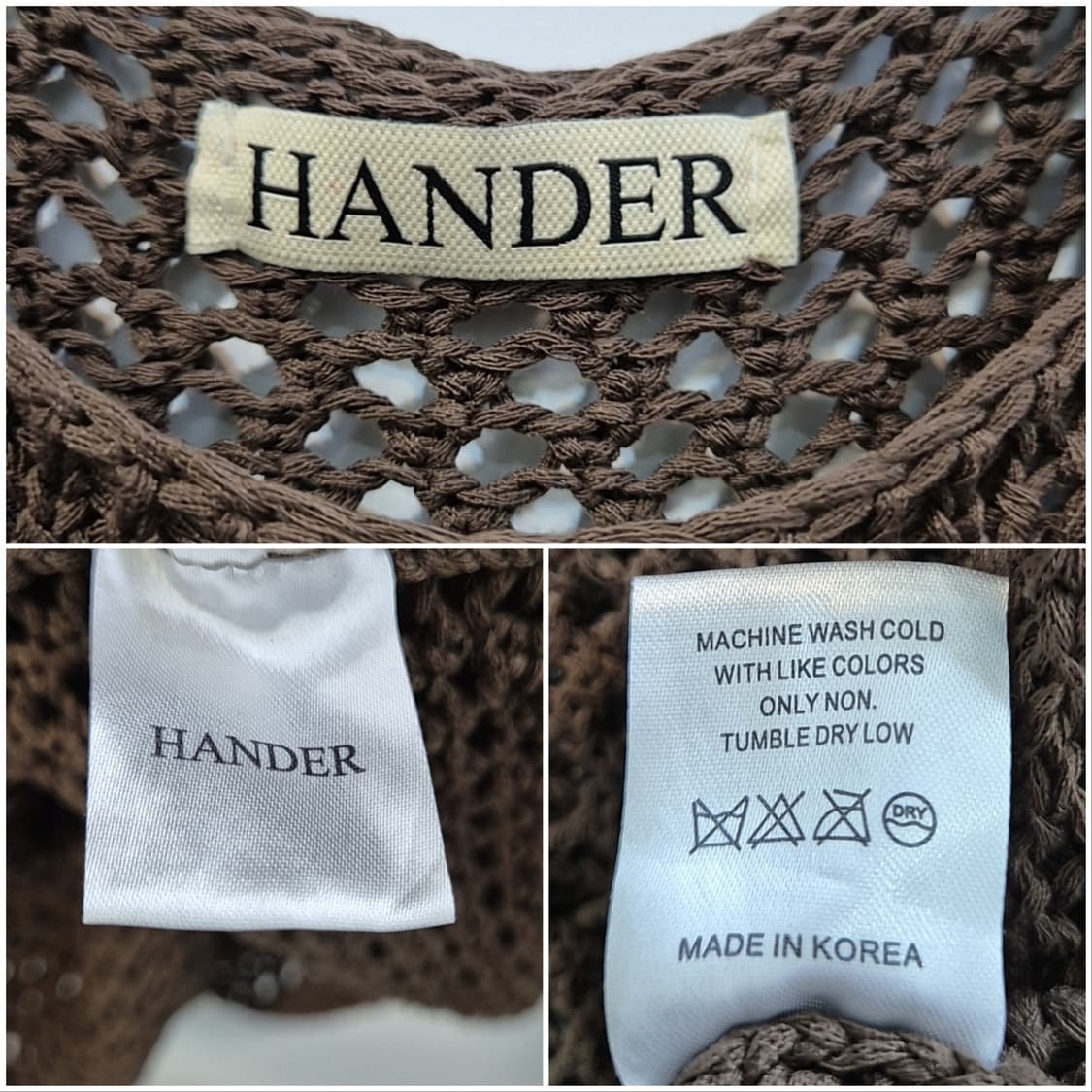 HANDER 핸더 크로셰 니트 상품이미지8