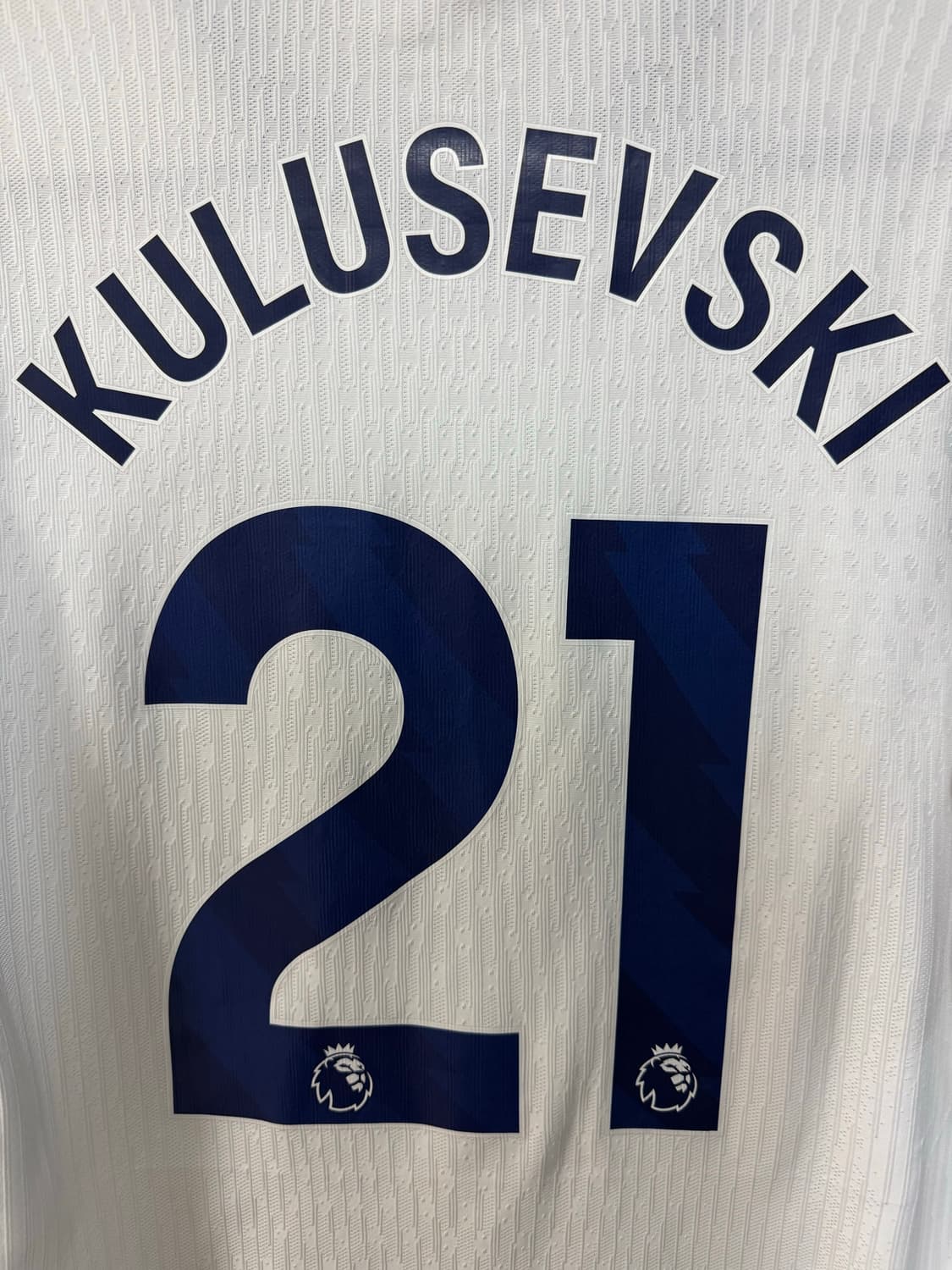 토트넘 24-25 홈 ADV 어센틱 쿨루셉스키 유니폼 L 상품이미지7
