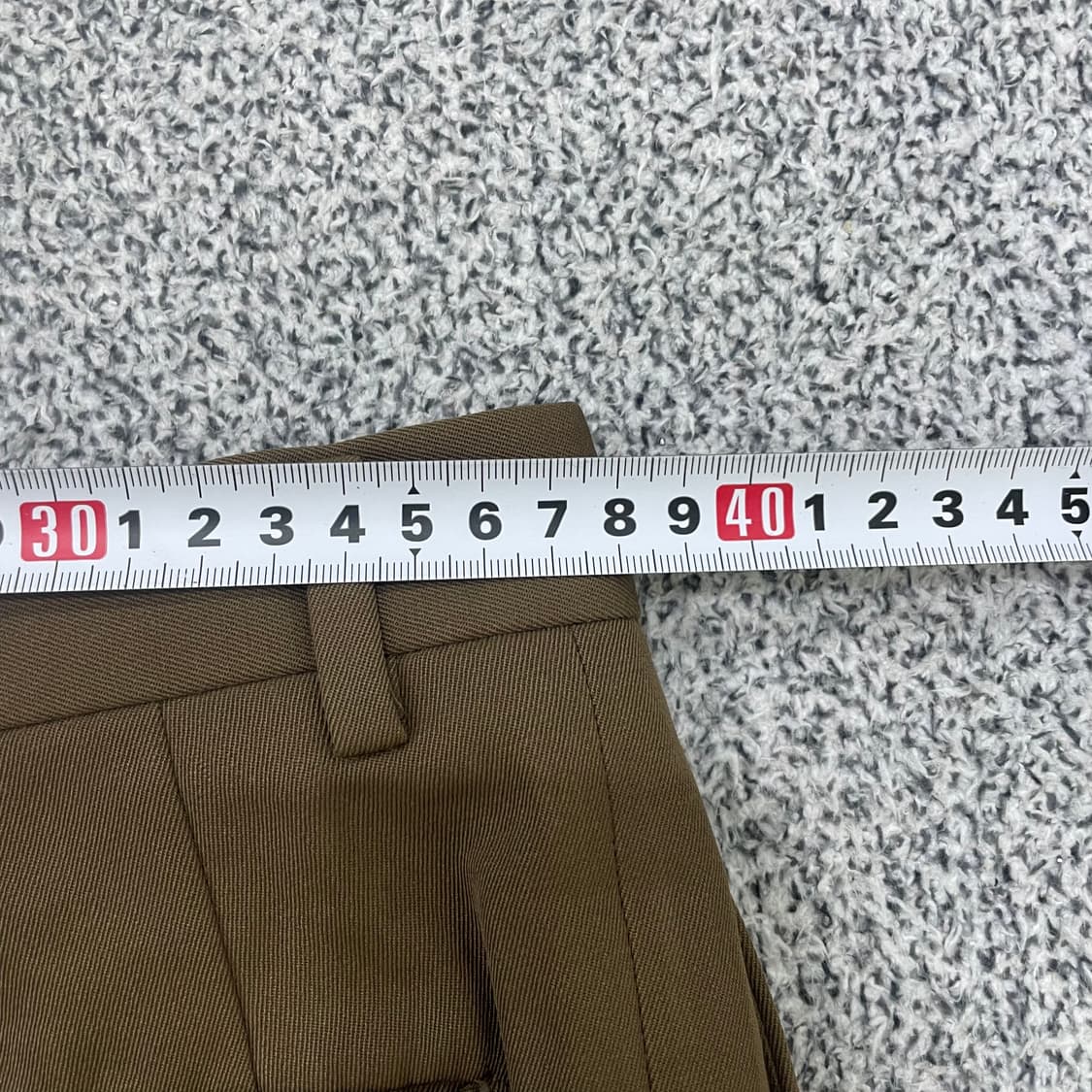 실측확인 닥스 핀턱 와이드 슬랙스 팬츠 0304S2 상품이미지5