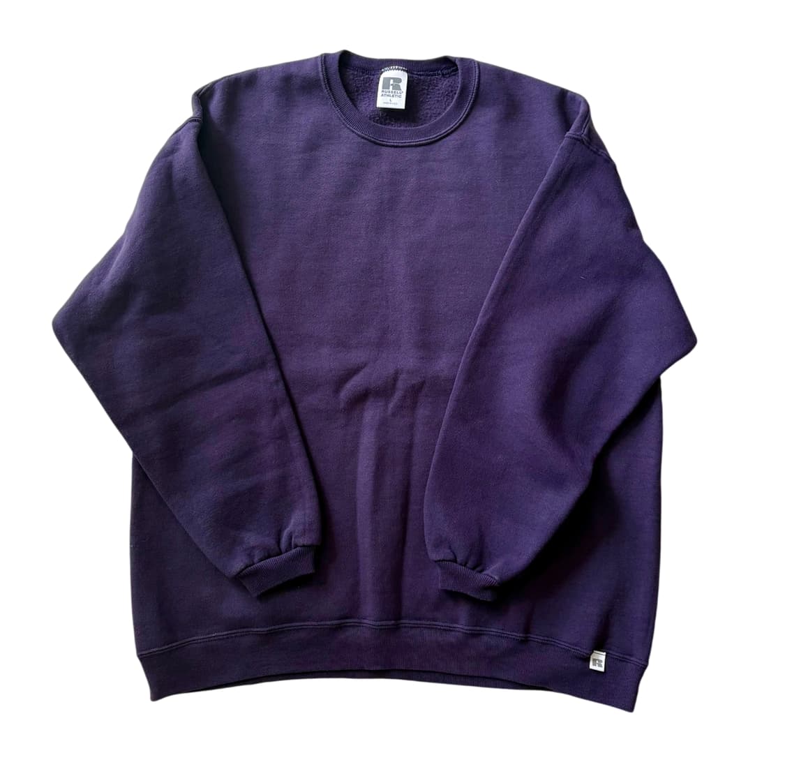 러셀 스웻 퍼플 L USA 상품이미지1