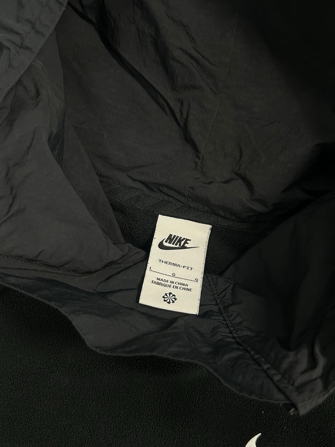 나이키 에어 풀오버 윈터라이즈드 후드 아노락 L 상품이미지5