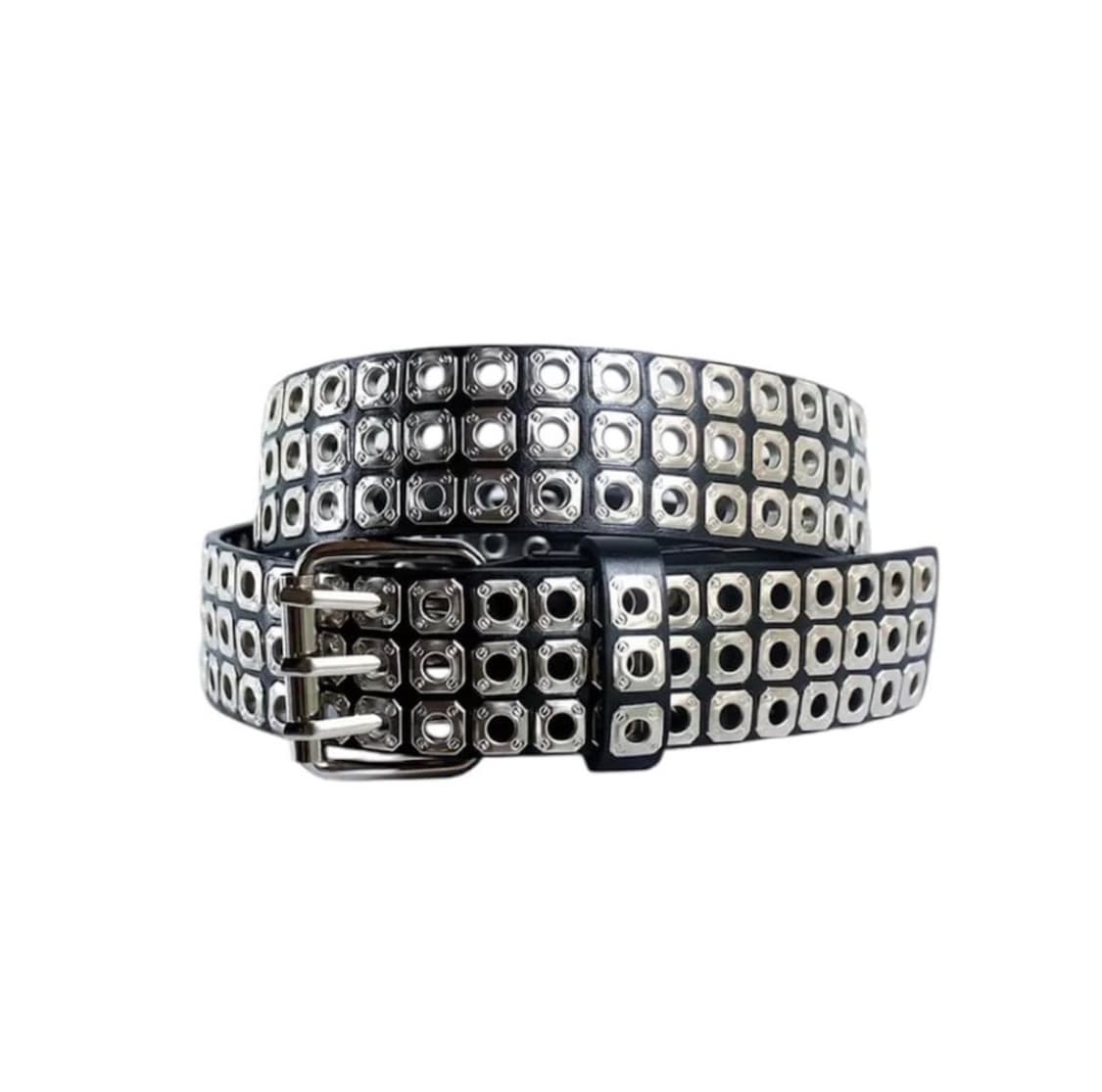 [os] 빈티지 아일렛 리벳 벨트 상품이미지1