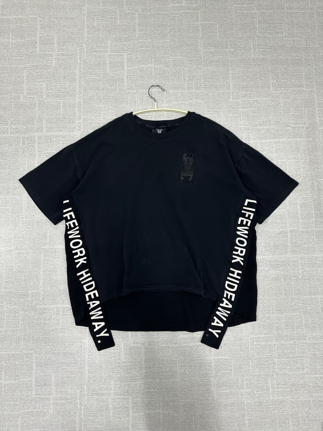 라이프워크 사이드테잎 오버 반팔 상품이미지2