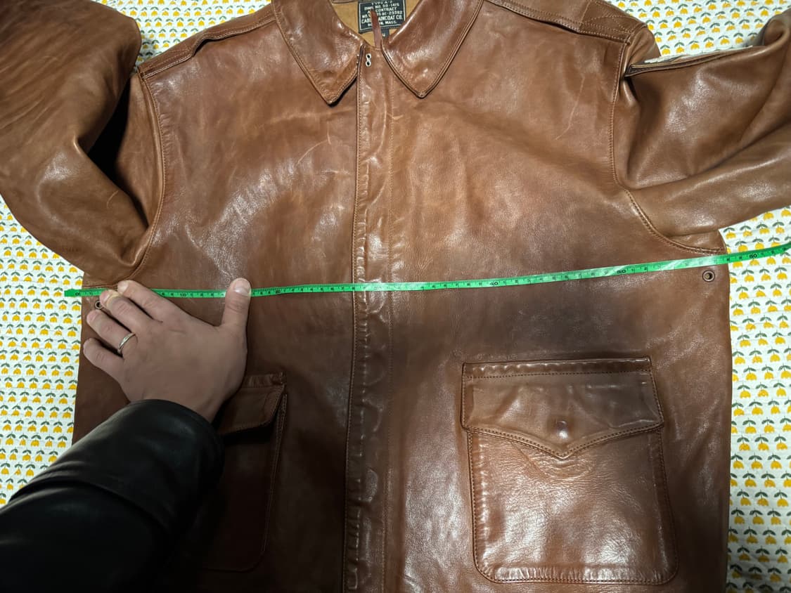 이스트맨레더 A2자켓 44size 상품이미지9