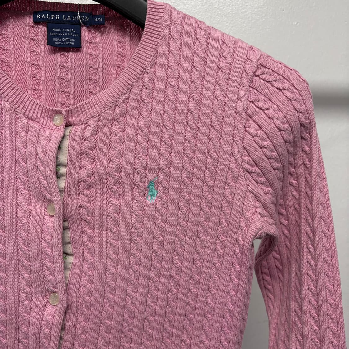 폴로 랄프로렌 케이블 가디건 6 상품이미지3