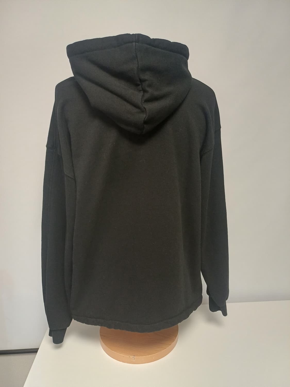 드로우핏(DRAW FIT) 레이어드 후드 티셔츠 - 블랙 (M) 상품이미지3