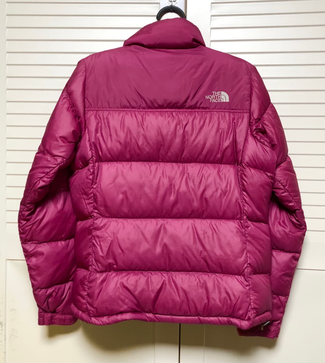노스페이스 눕시 핫핑크 상태굿 여성용 패딩 자켓 700 상품이미지3
