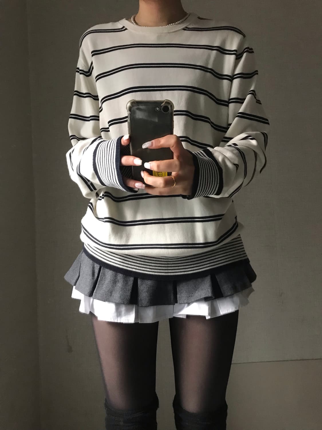 타미힐피거 스트라이프 니트 상품이미지1