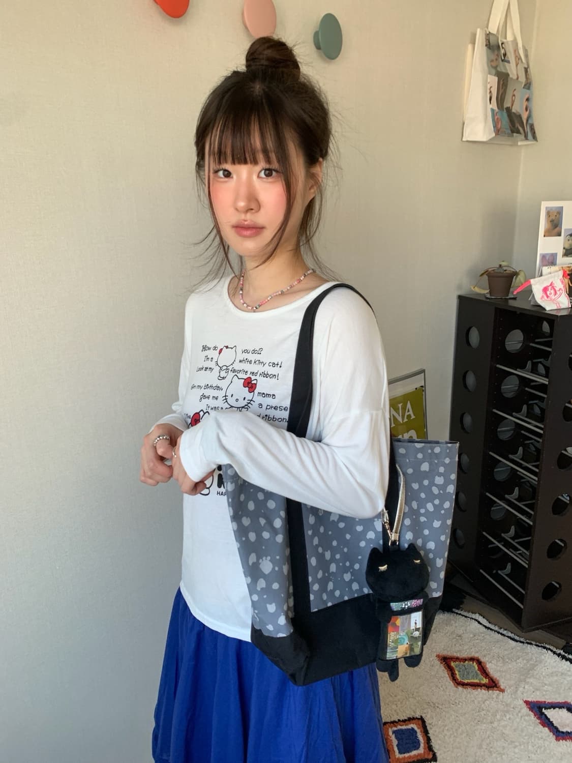 hello kitty printing top 상품이미지4