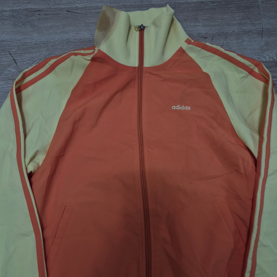 아디다스 삼선 사이드라인 배색 트랙탑 져지 L(100) 상품이미지2