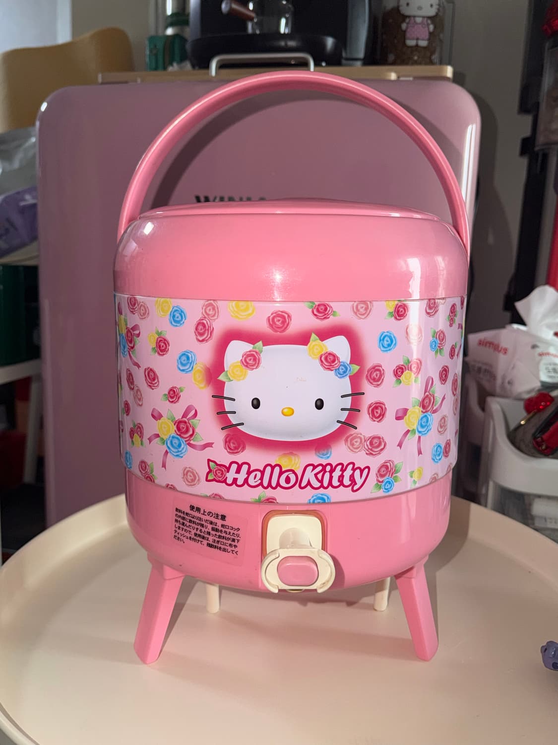[초희귀/빈티지]산리오 헬로키티 로즈가든 워터버그 상품이미지1