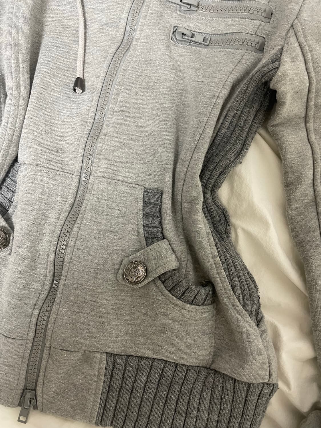 빈티지 후드집업 상품이미지3