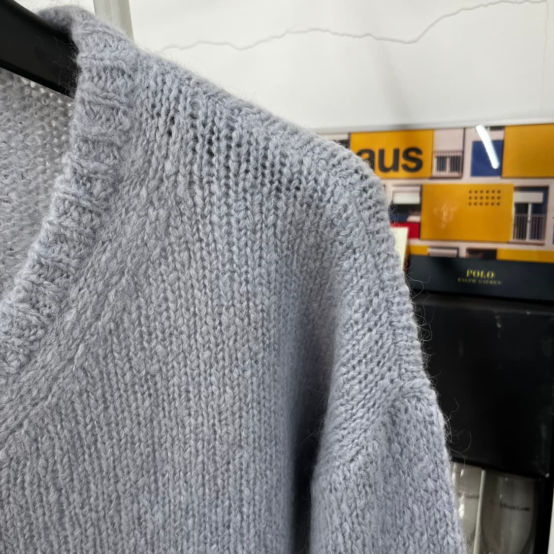 리포메이션 크롭 알파카 니트 M 상품이미지4