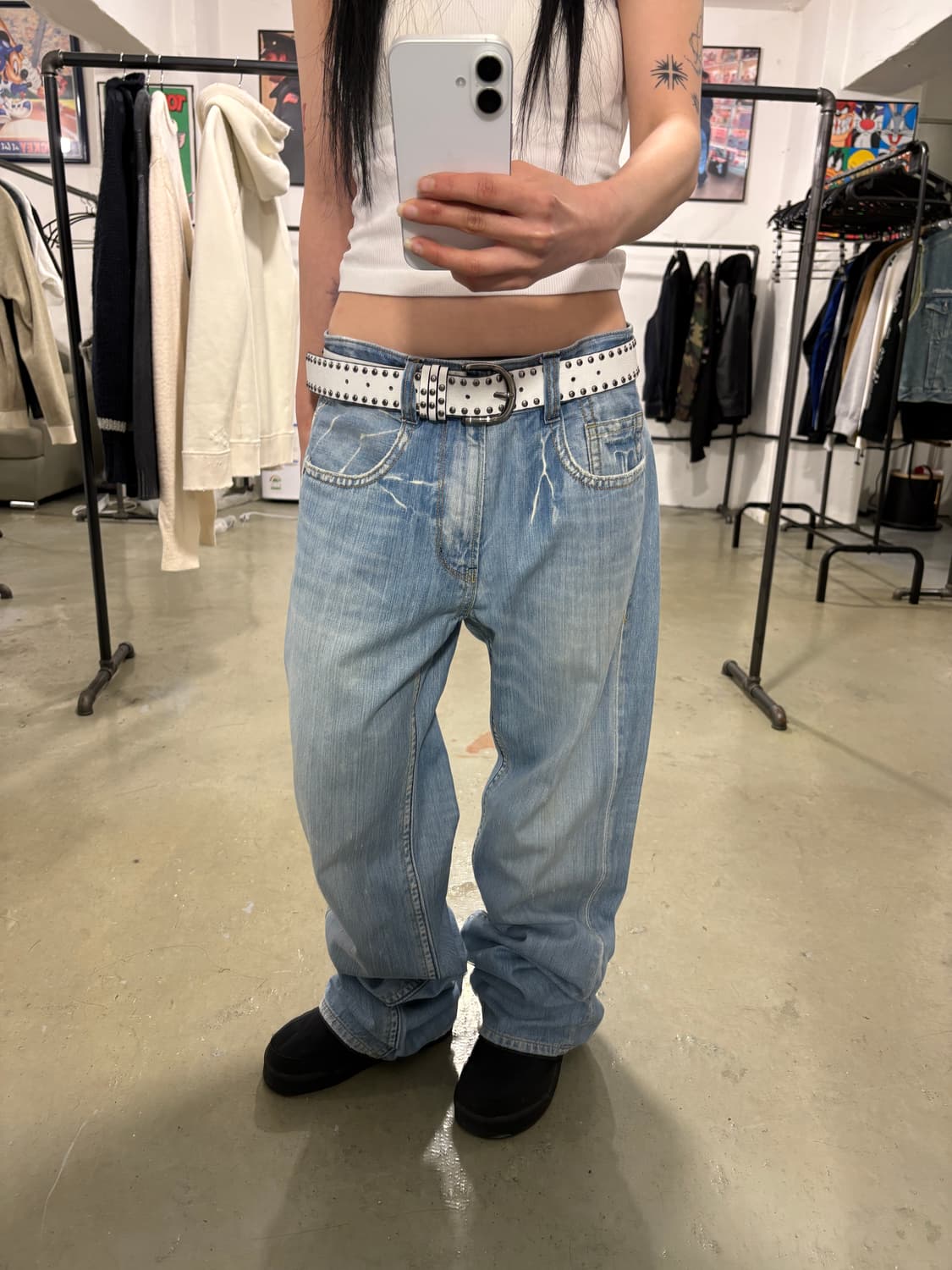 빈티지 데님팬츠 상품이미지3