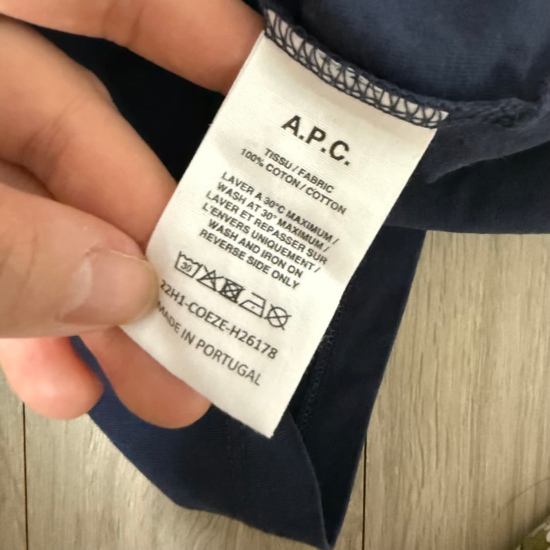 아페쎄 남성 반팔 L 상품이미지3