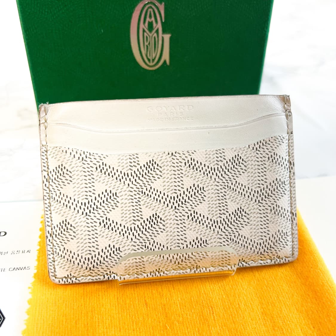 고야드 생쉴피스 카드지갑 화이트 상품이미지3