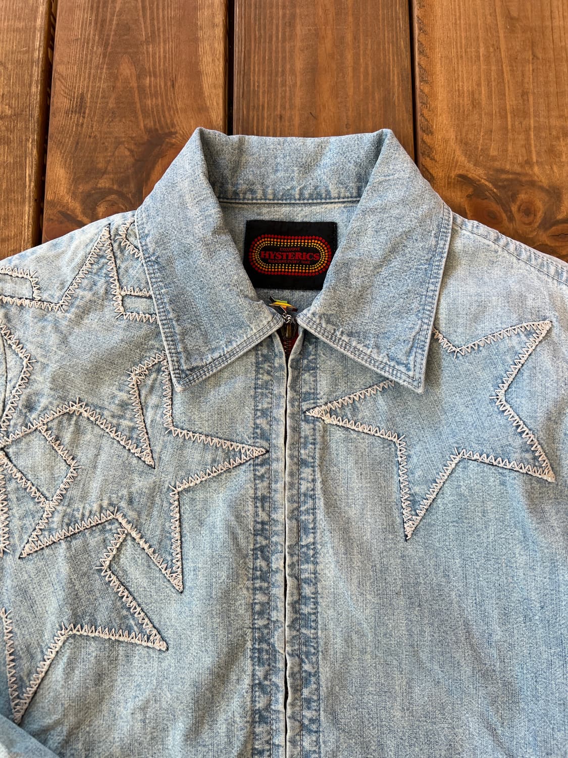 히스테릭글래머 데님 스타 자켓 상품이미지7