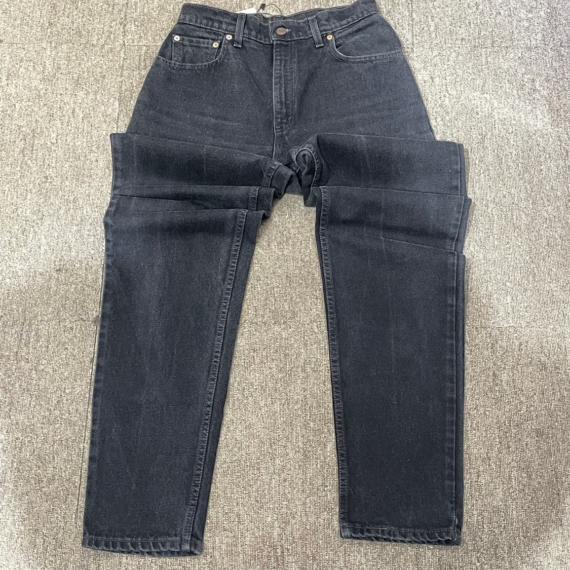 (30) Levi's 551 (리바이스 릴렉스 테이퍼드 블랙 데님) 상품이미지3