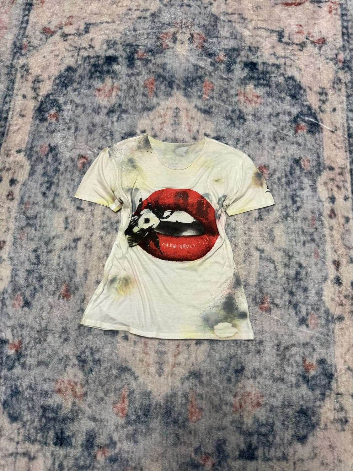 Maxsix lips printing t shirts 상품이미지1