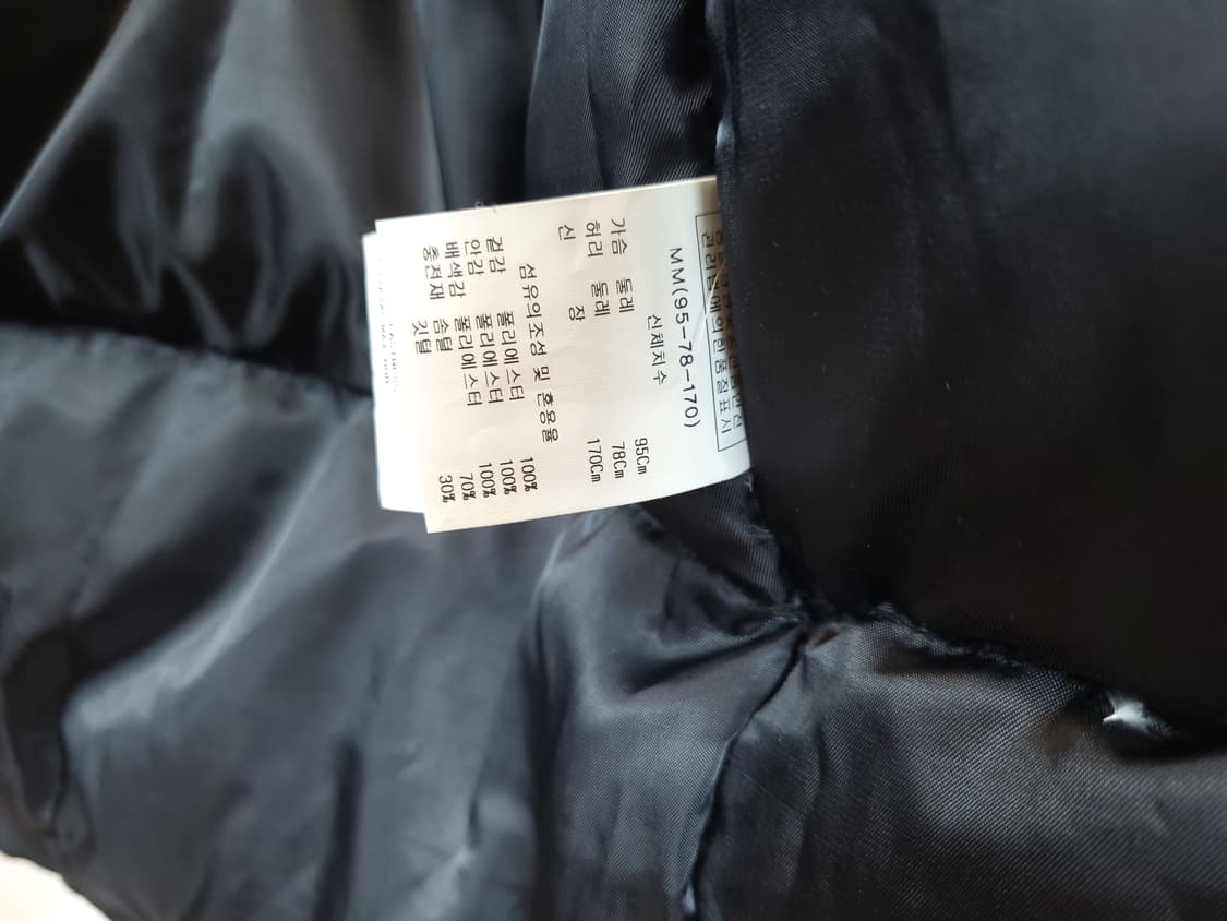 카이아크만 후드덕다운롱패딩 블랙 S 90-95 새제품급 상품이미지10