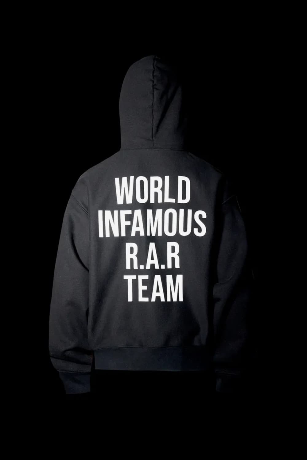 랄 RAR 헤비웨이트 백로고 후드 상품이미지2