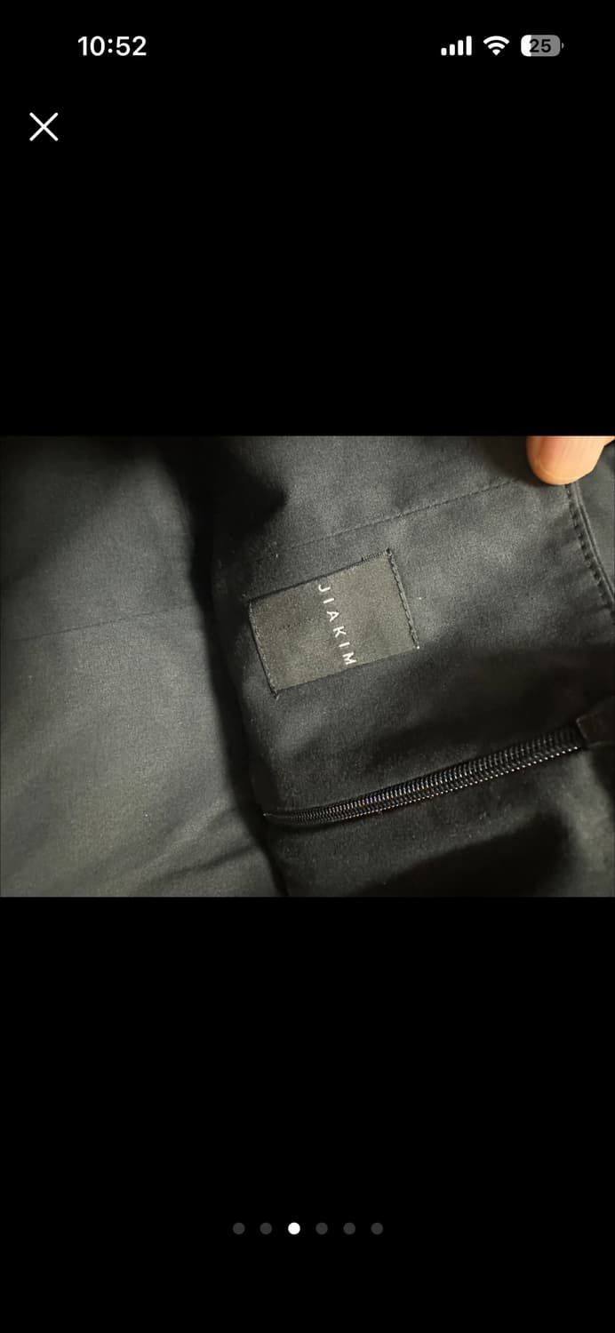 JIAKIM 브랜드의 블랙 리본 스커트 상품이미지3