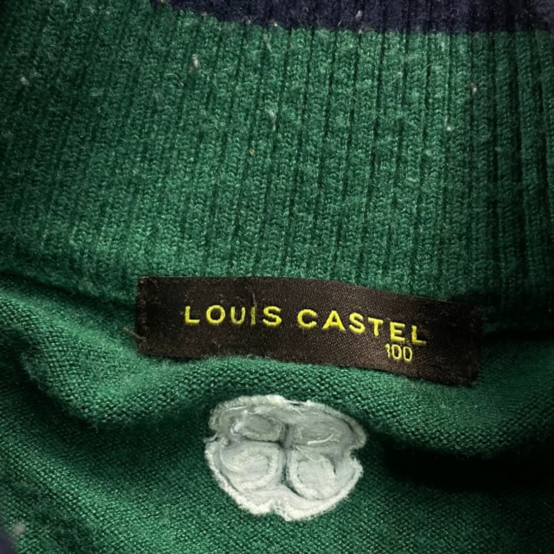 100 루이까스텔 반집업 니트 상품이미지3