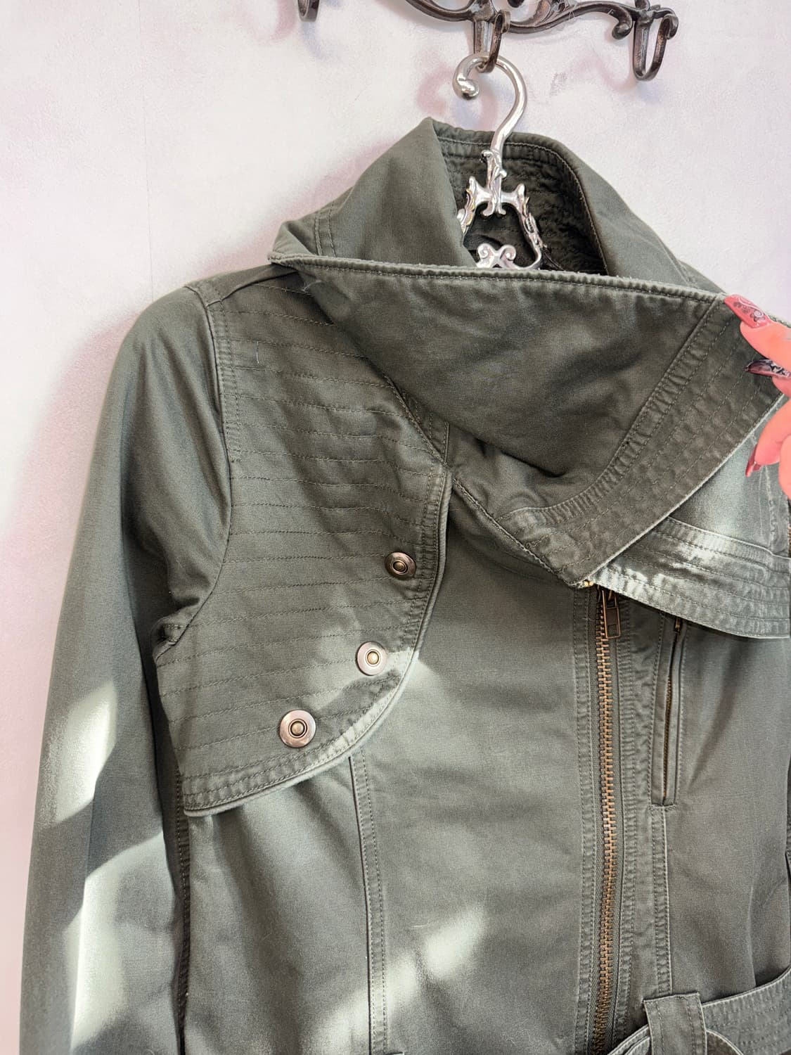 G.O.A khaki military safari jacket  상품이미지4